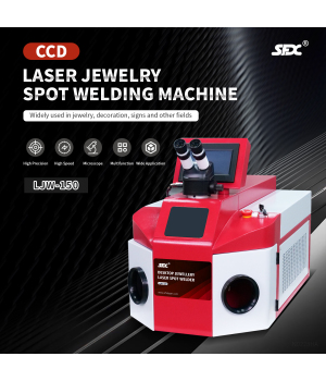 LJW-150 CCD Laser Jewelry Spot Welding Machine Gold Silver Platinum Jewelry Spot Laser Welding Machine